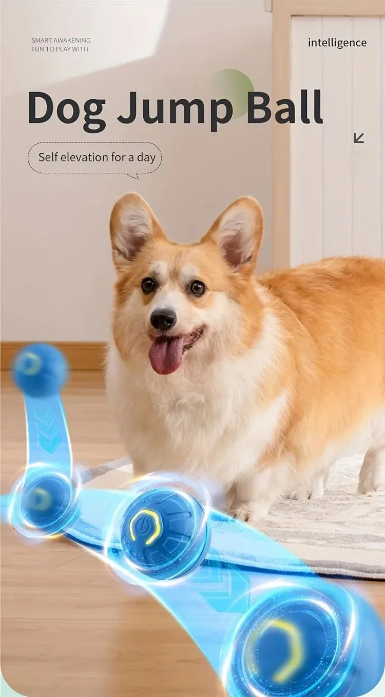 1-10PCS Smart Dog Toy Ball - Electronic Interactive Pet Toy
