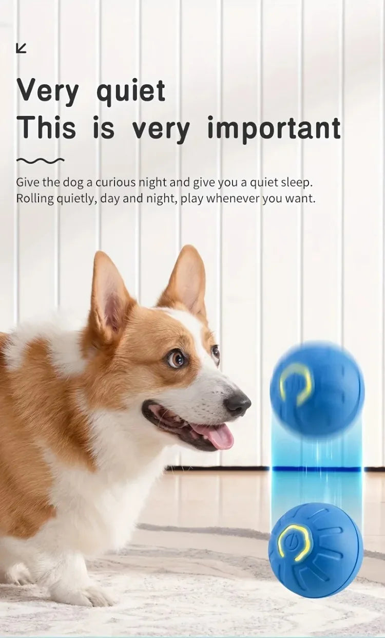 1-10PCS Smart Dog Toy Ball - Electronic Interactive Pet Toy