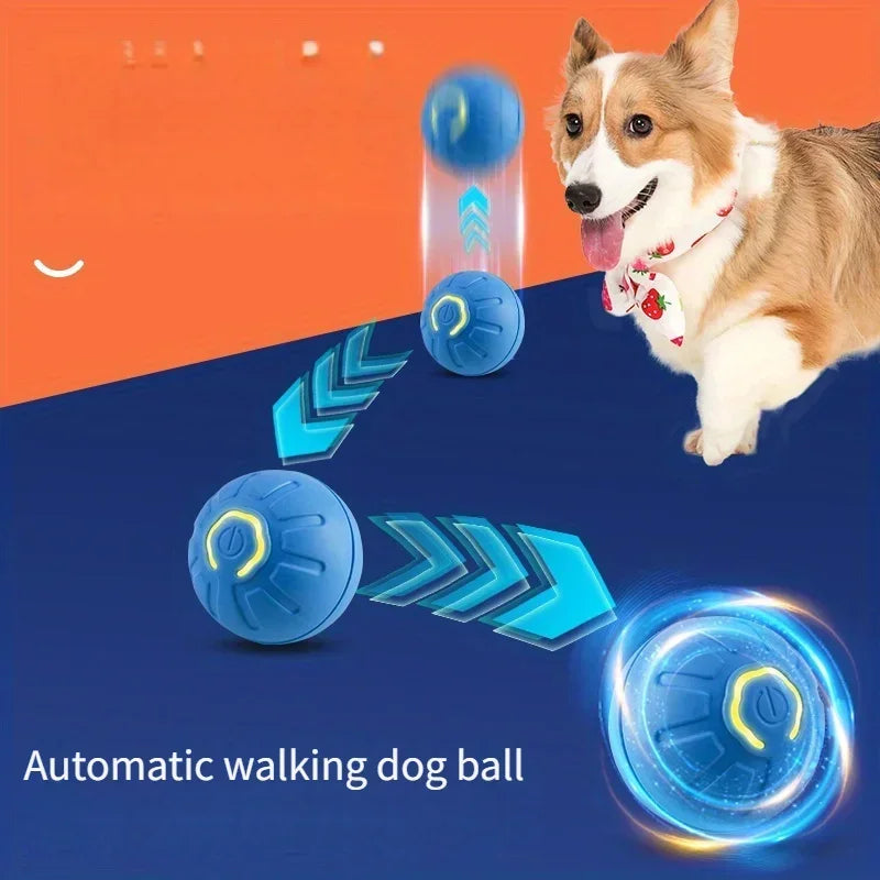 1-10PCS Smart Dog Toy Ball - Electronic Interactive Pet Toy