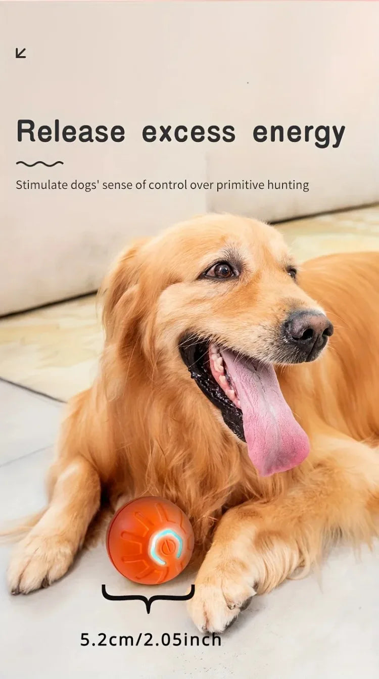 1-10PCS Smart Dog Toy Ball - Electronic Interactive Pet Toy
