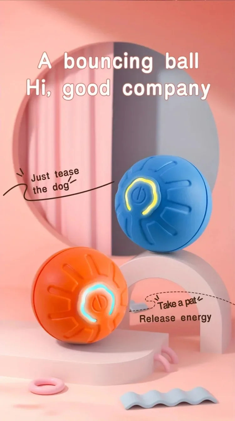 1-10PCS Smart Dog Toy Ball - Electronic Interactive Pet Toy