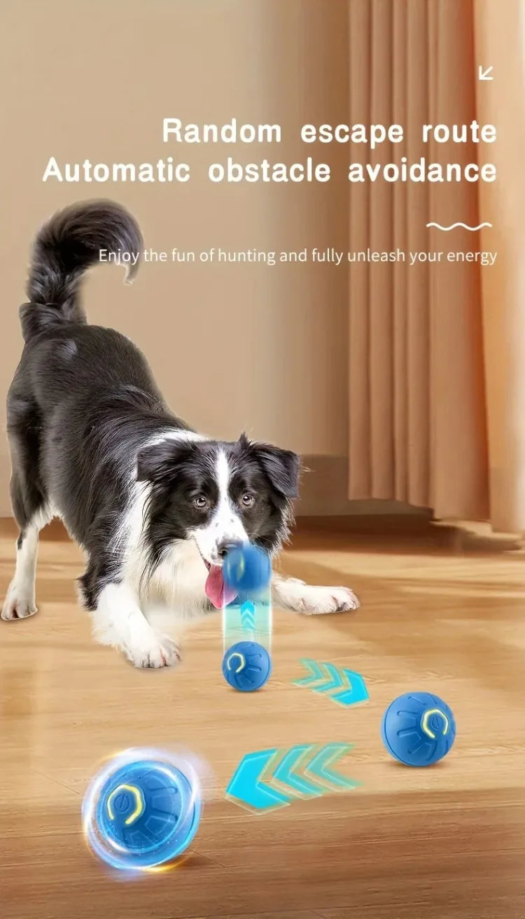 1-10PCS Smart Dog Toy Ball - Electronic Interactive Pet Toy