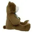 22-Inch Brown Bear Plush Toy with Ribbon - Soft Stuffed Animal