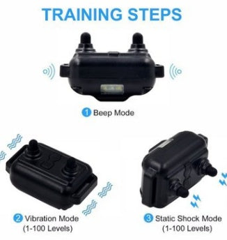800m Electric Dog Training Collar - Humane Anti-Barking Device