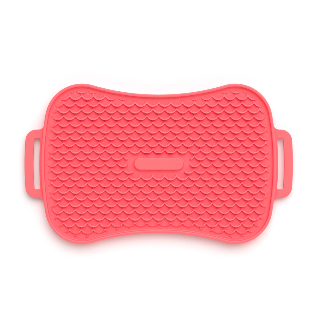 4-In-1 Slow Feeder Dog Bowl - Reversible Lick Mat & Travel Bowl