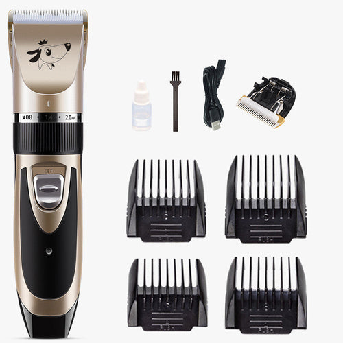 Dog Hair Clipper Pet Hair Shaver - Quiet & Rechargeable Trimmer