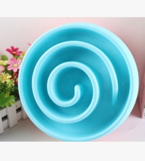 Anti-choke Bowl Plastic Dog Bowl - Healthy Feeder for Pets