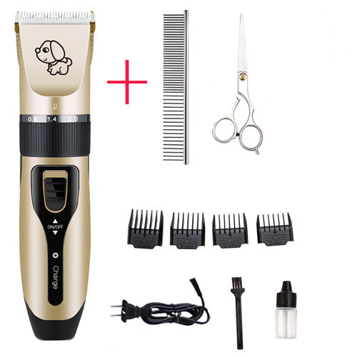 Dog Hair Clipper Pet Hair Shaver - Quiet & Rechargeable Trimmer