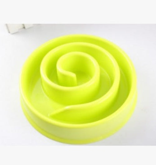 Anti-choke Bowl Plastic Dog Bowl - Healthy Feeder for Pets