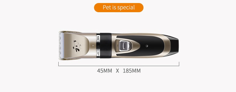 Dog Hair Clipper Pet Hair Shaver - Quiet & Rechargeable Trimmer