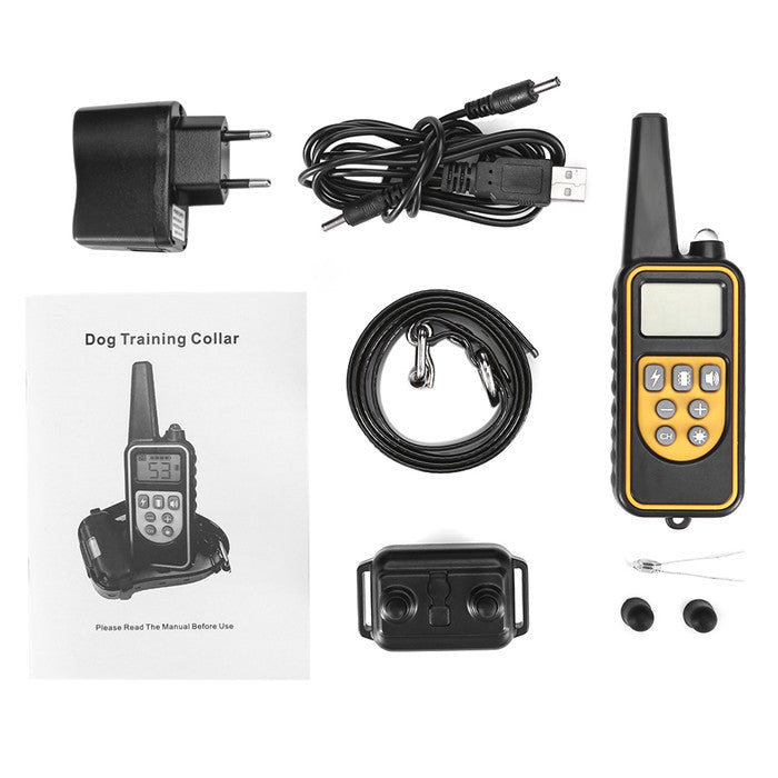 800m Electric Dog Training Collar - Humane Anti-Barking Device