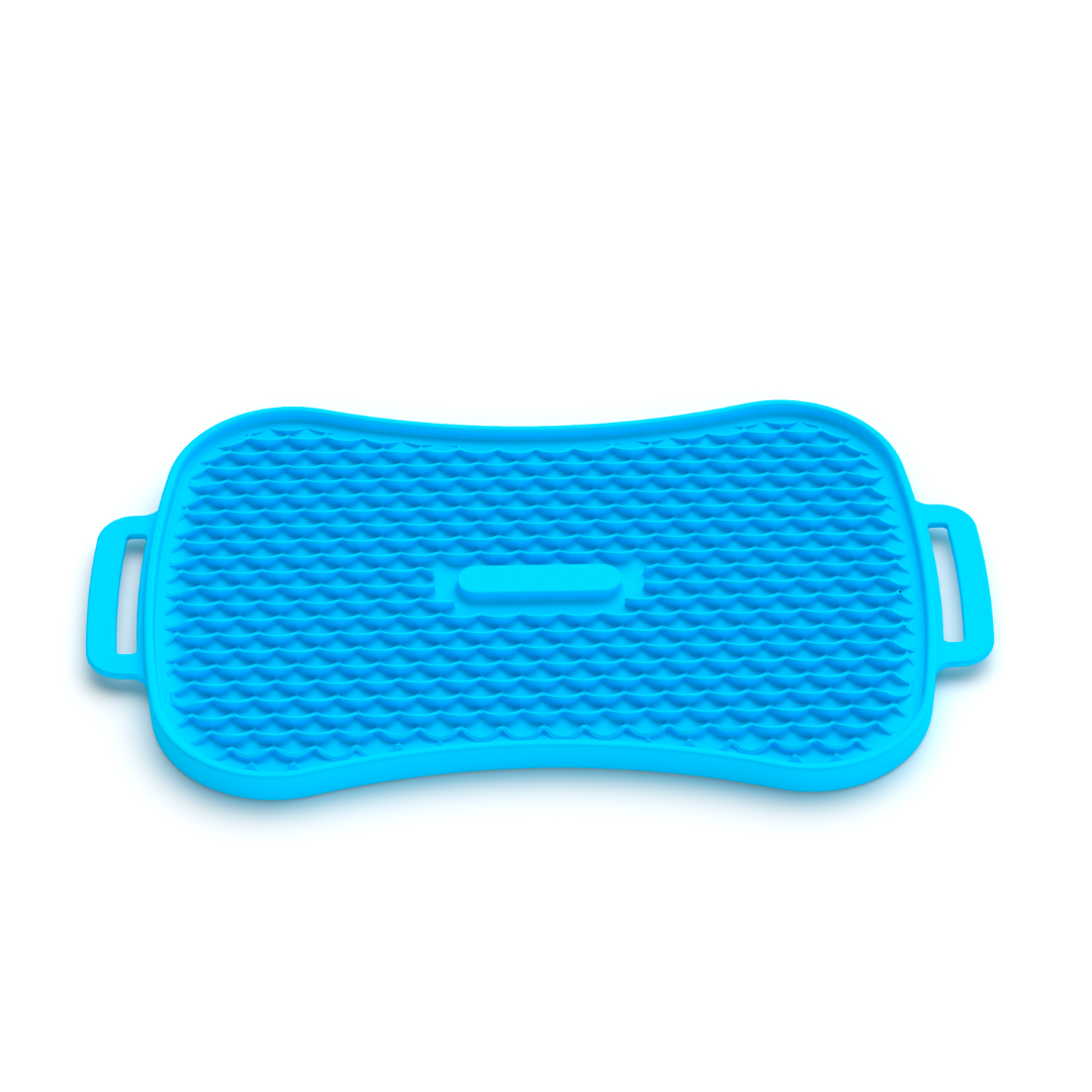 4-In-1 Slow Feeder Dog Bowl - Reversible Lick Mat & Travel Bowl