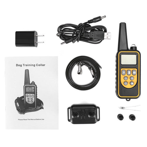 800m Electric Dog Training Collar - Humane Anti-Barking Device
