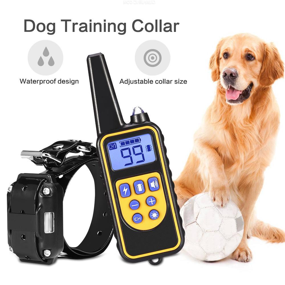 800m Electric Dog Training Collar - Humane Anti-Barking Device