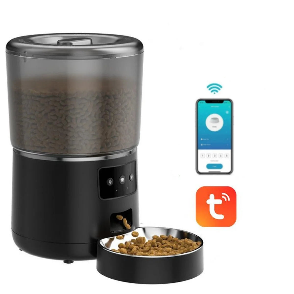 NPET 4L Automatic Smart Pet Feeder - For Cats, Dogs & Multiple Pets