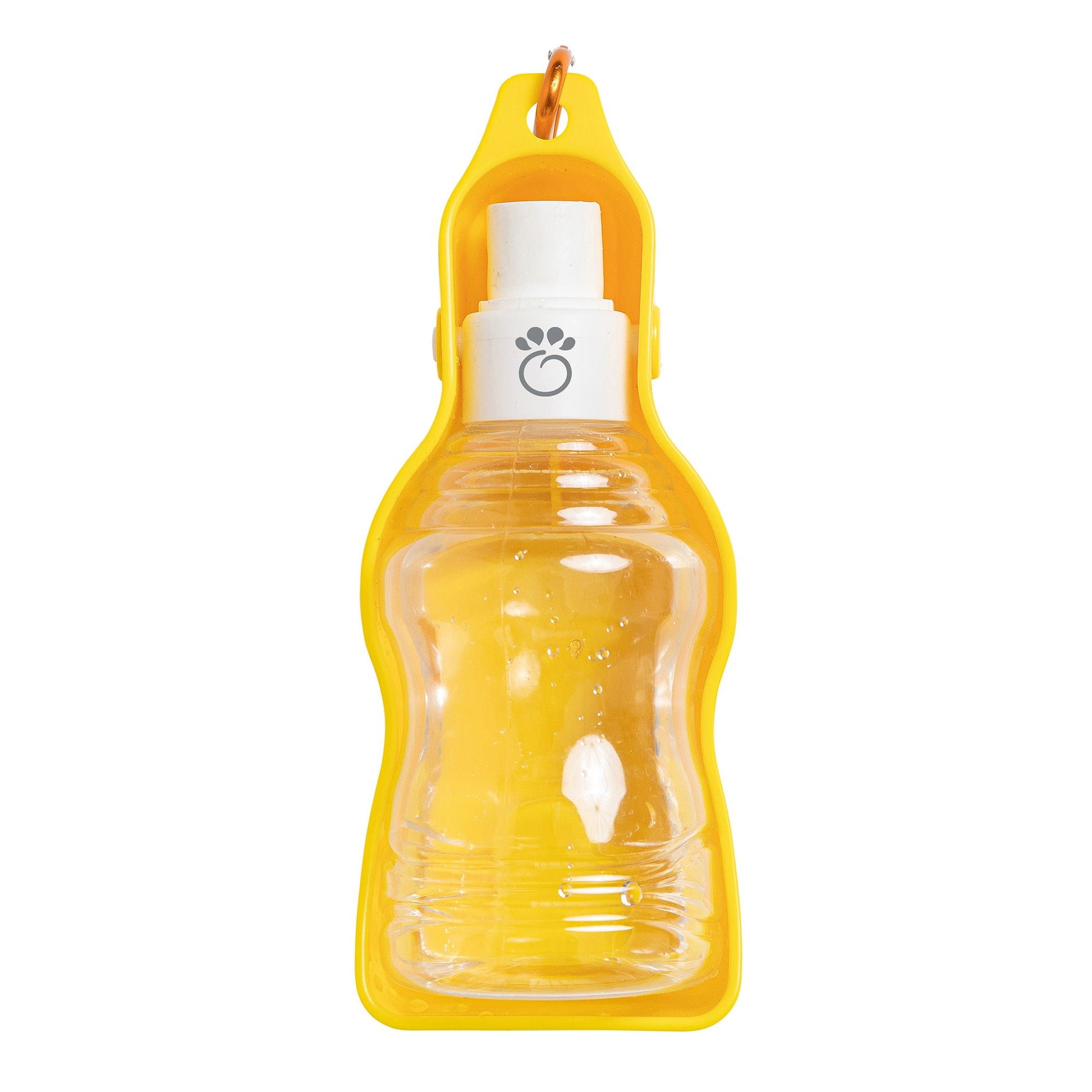 Water Bottle - GF PET with Foldout Bowl - Travel & Hiking