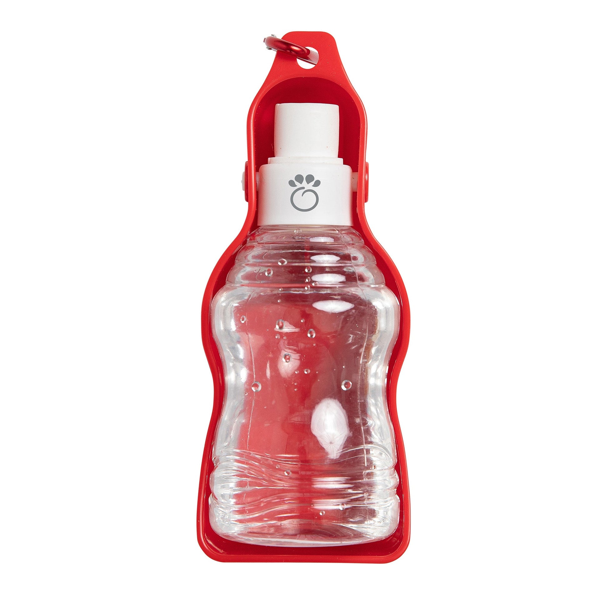 Water Bottle - GF PET with Foldout Bowl - Travel & Hiking