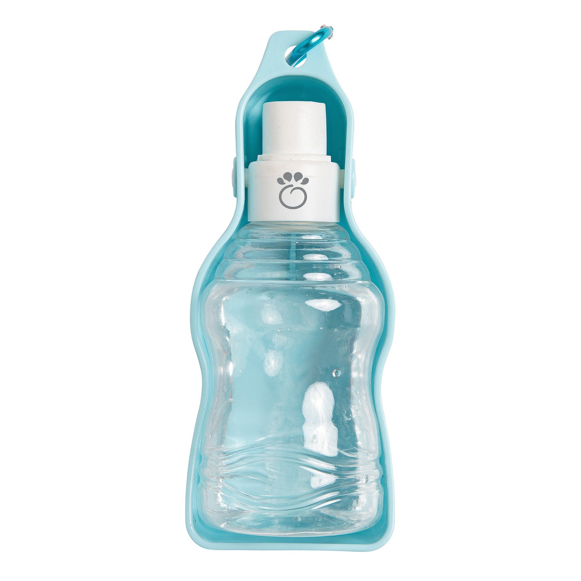 Water Bottle - GF PET with Foldout Bowl - Travel & Hiking