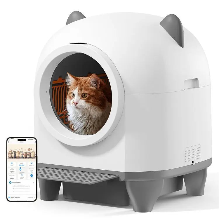 Hot-selling New Automatic Cat Litter Box - 68L Self-Cleaning Smart Toilet