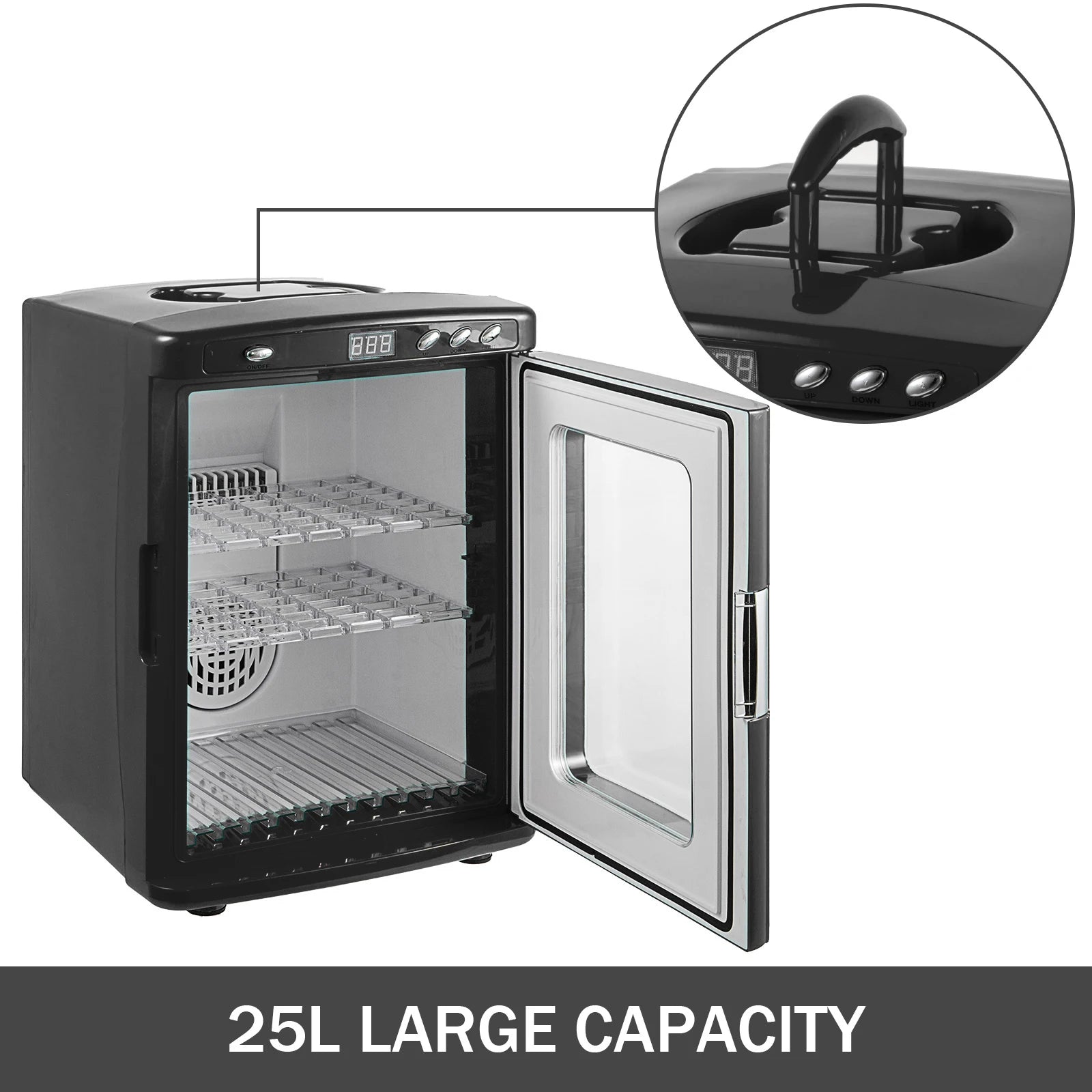 SucceBuy 25L Reptile Incubator - Digital Egg Incubator (5-42°C)