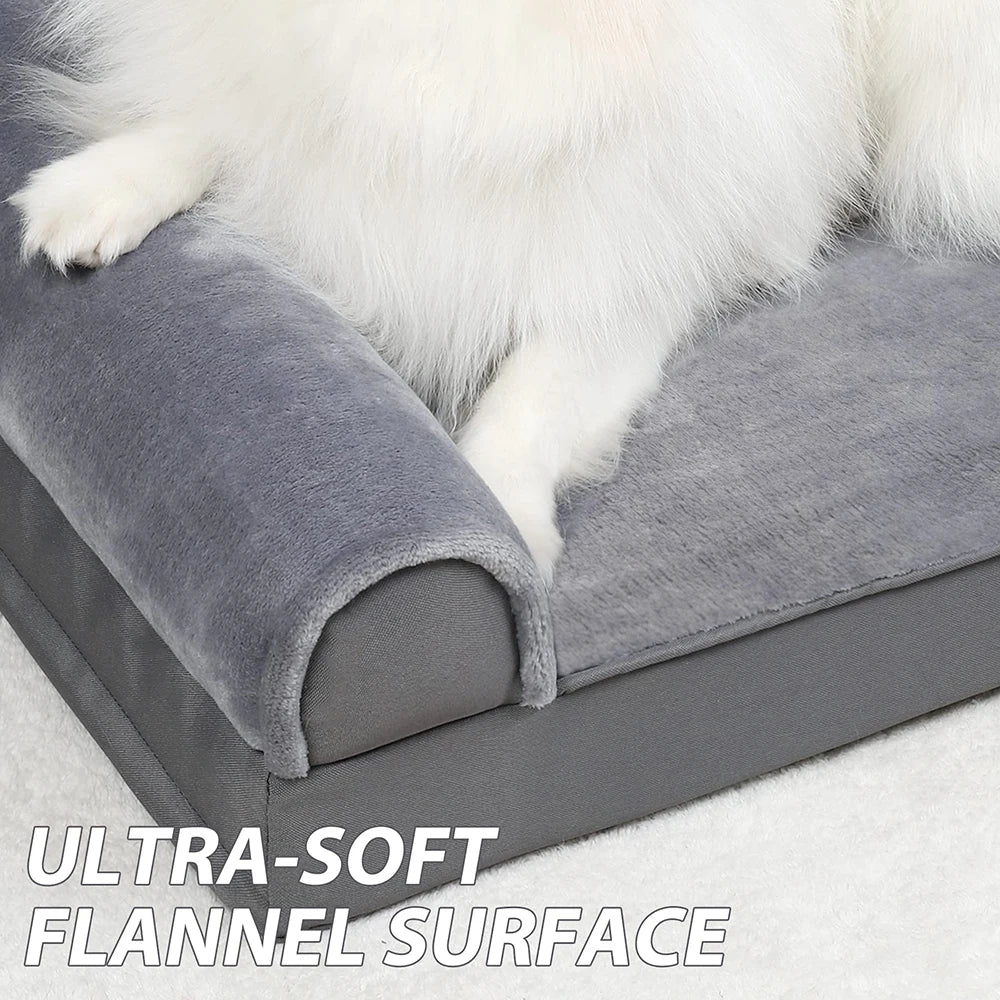 Fast Shipping Orthopedic Support Pet Bed - Modern Waterproof & Soft
