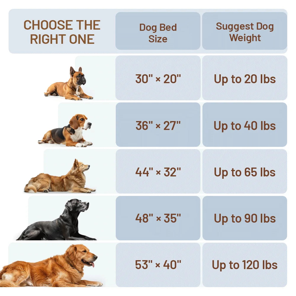 Soft Orthopedic Memory Foam Pet Bed - Reversible Jacquard Velvet Design