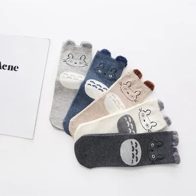 5pairs/Pack 100% Cotton Kids Socks Lot - Unicorn Unisex Baby Socks