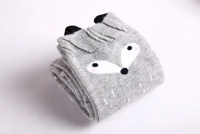 5 Pair/Lot Cotton Baby Socks - Mustache Print for Girls & Boys