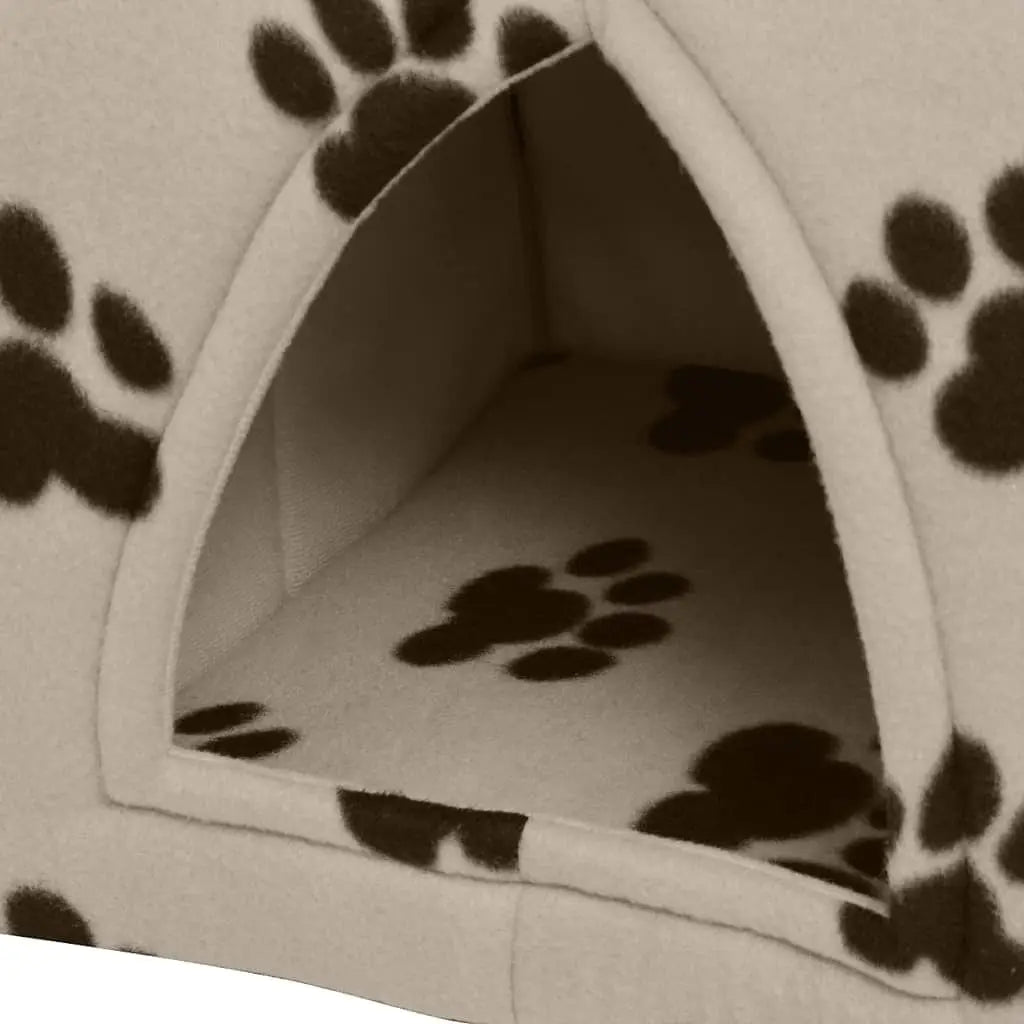 VidaXL W2B Cat Cubby Large - Removable Beige Fleece Covers