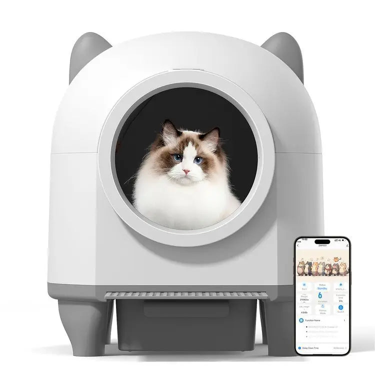 Hot-selling New Automatic Cat Litter Box - 68L Self-Cleaning Smart Toilet