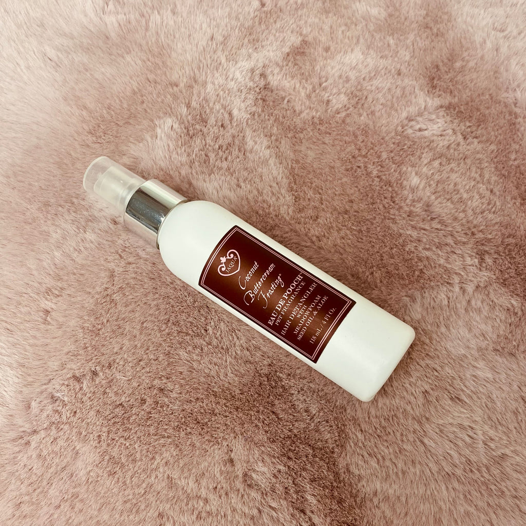 Coconut Buttercream Frosting Pet Fragrance - Dog & Cat Detangler Spray