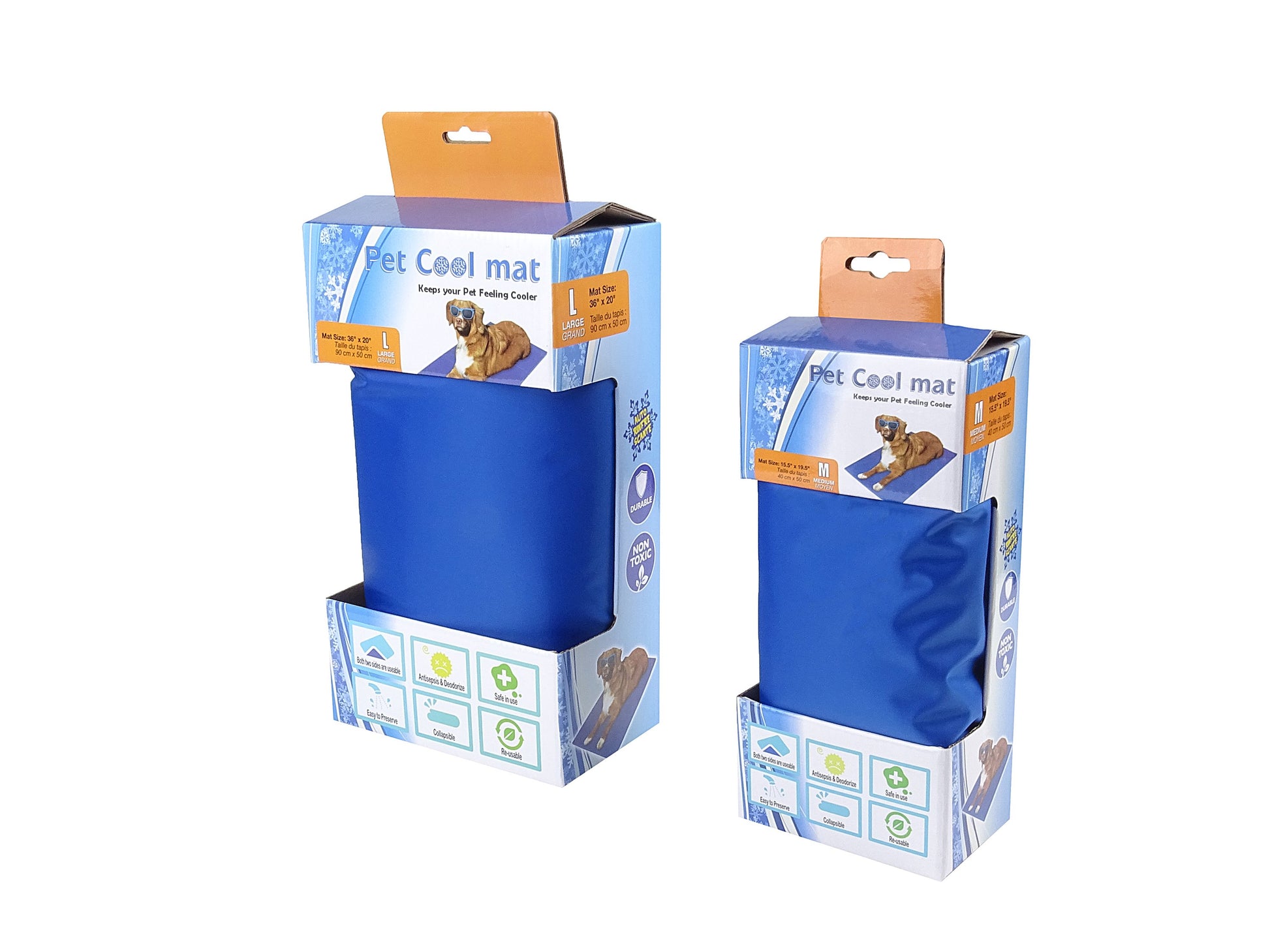 Pet Cooling Mats - Self-Recharging Cooling Pad for Dogs & Cats