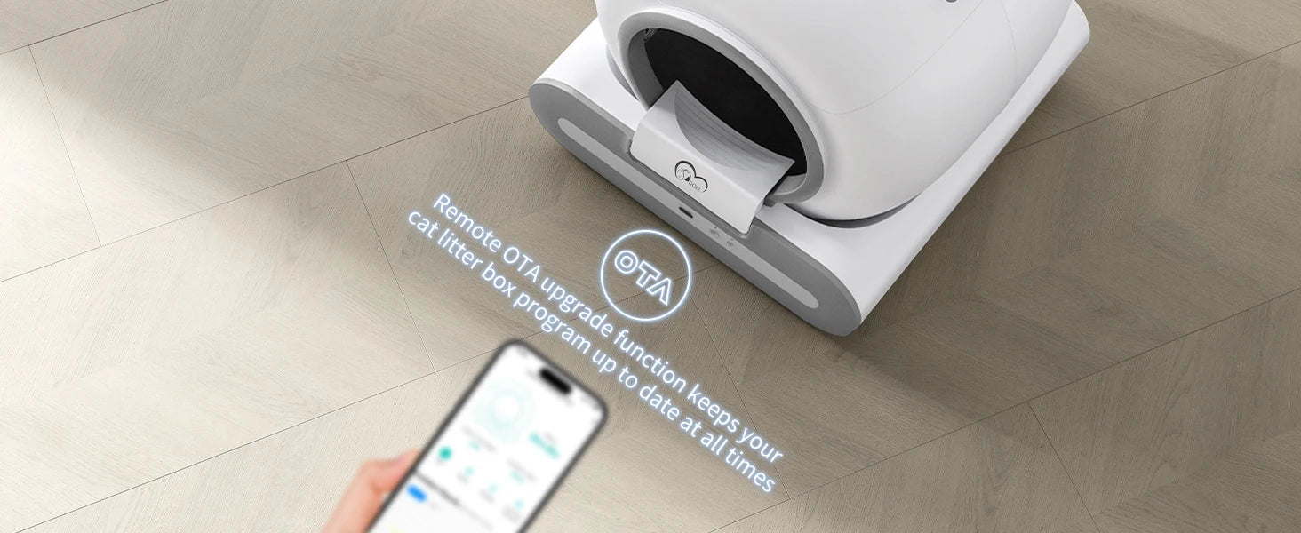 DOEL Automatic Cat Litter Box - Self Cleaning with App Control