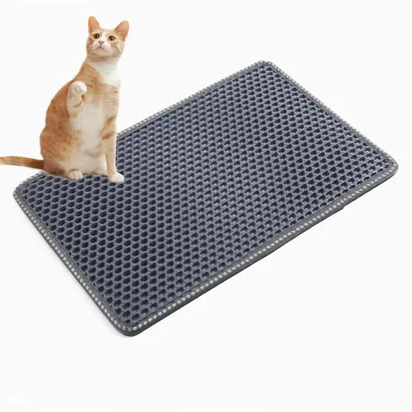MiLi Shape Kitty Litter Mat Double Layer - Waterproof & Easy Clean
