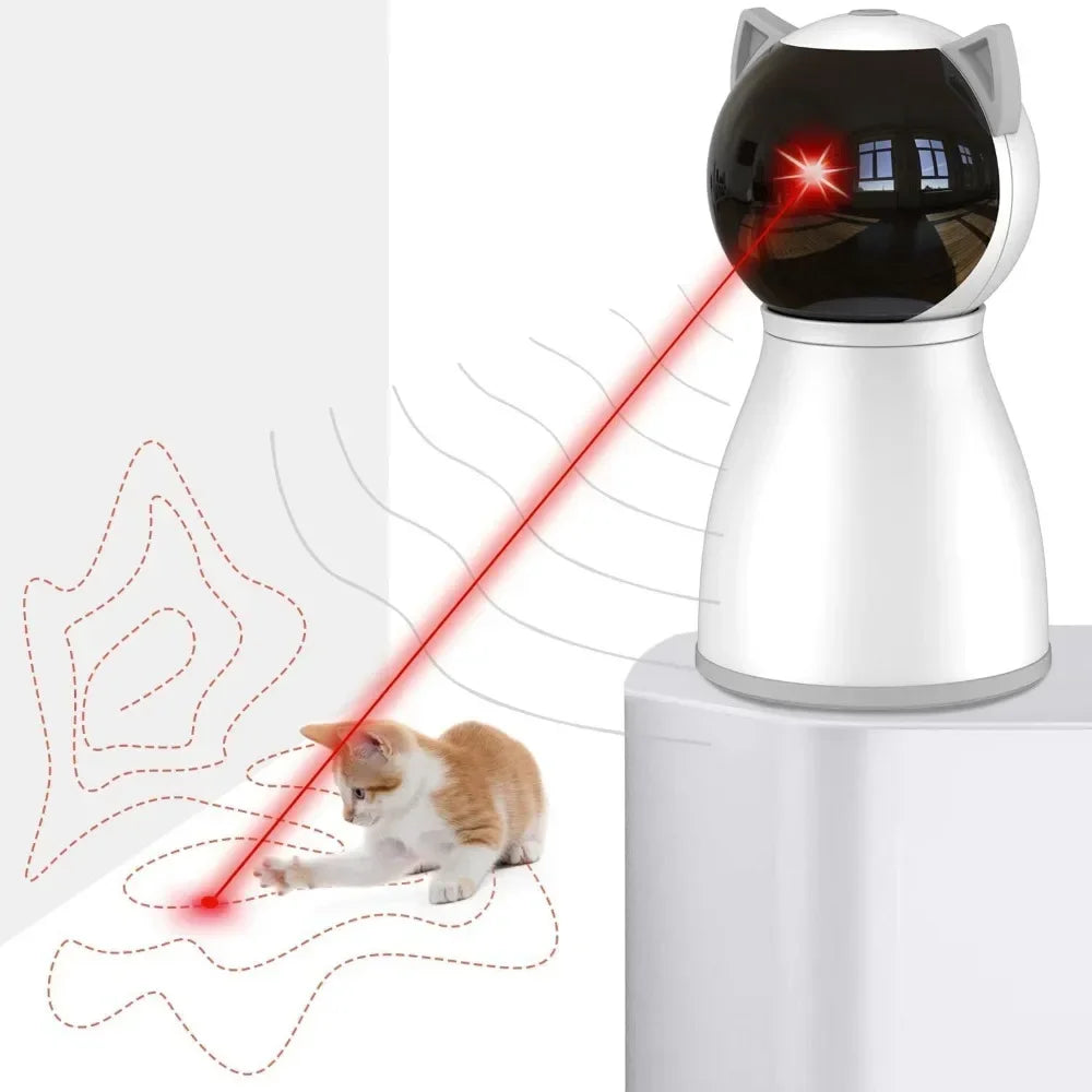 Laser Cat Toys for Indoor Cats - Real Random Trajectory Motion