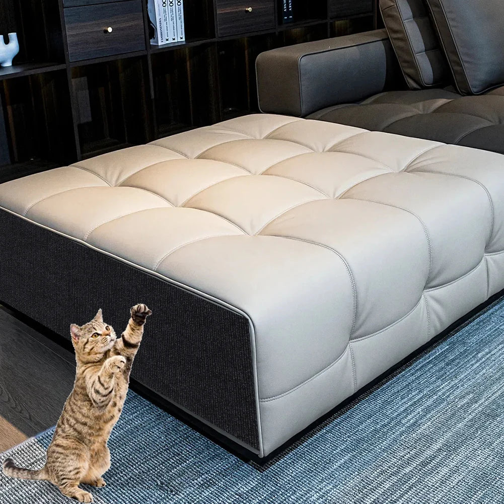 Cat Scratching Mat Self-Adhesive - Trimmable Carpet for Sofa/Furniture
