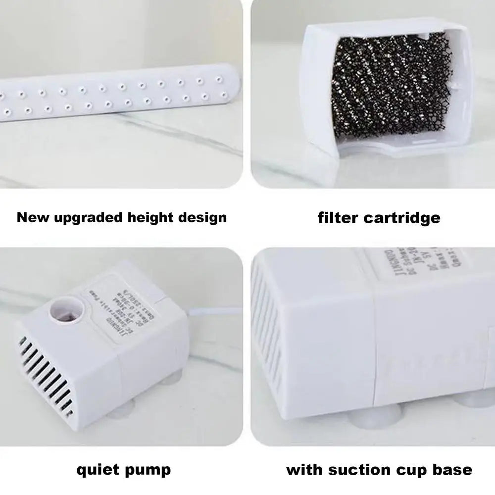 Bird Bath Shower Tub - Pet Circulating Water Bath (USB Electric)