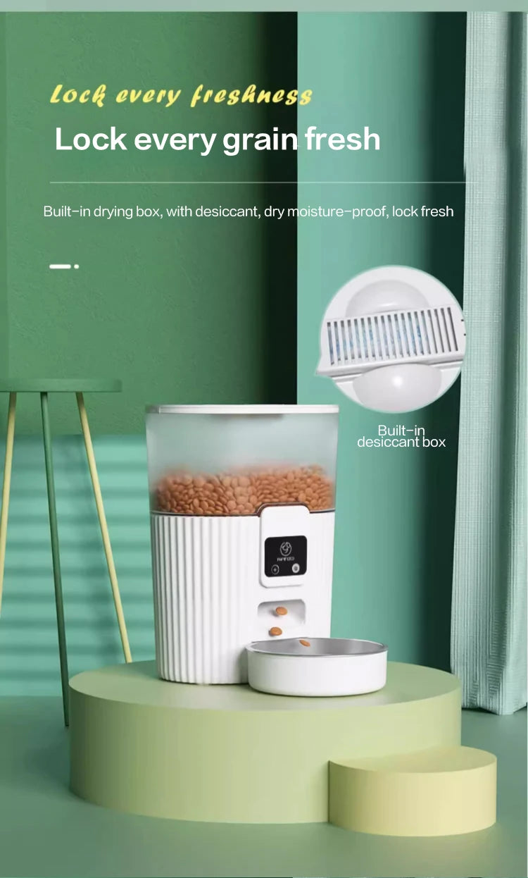 PAPIFEED Cat Automatic Feeder - Dog Food Fixed Feeding Machine