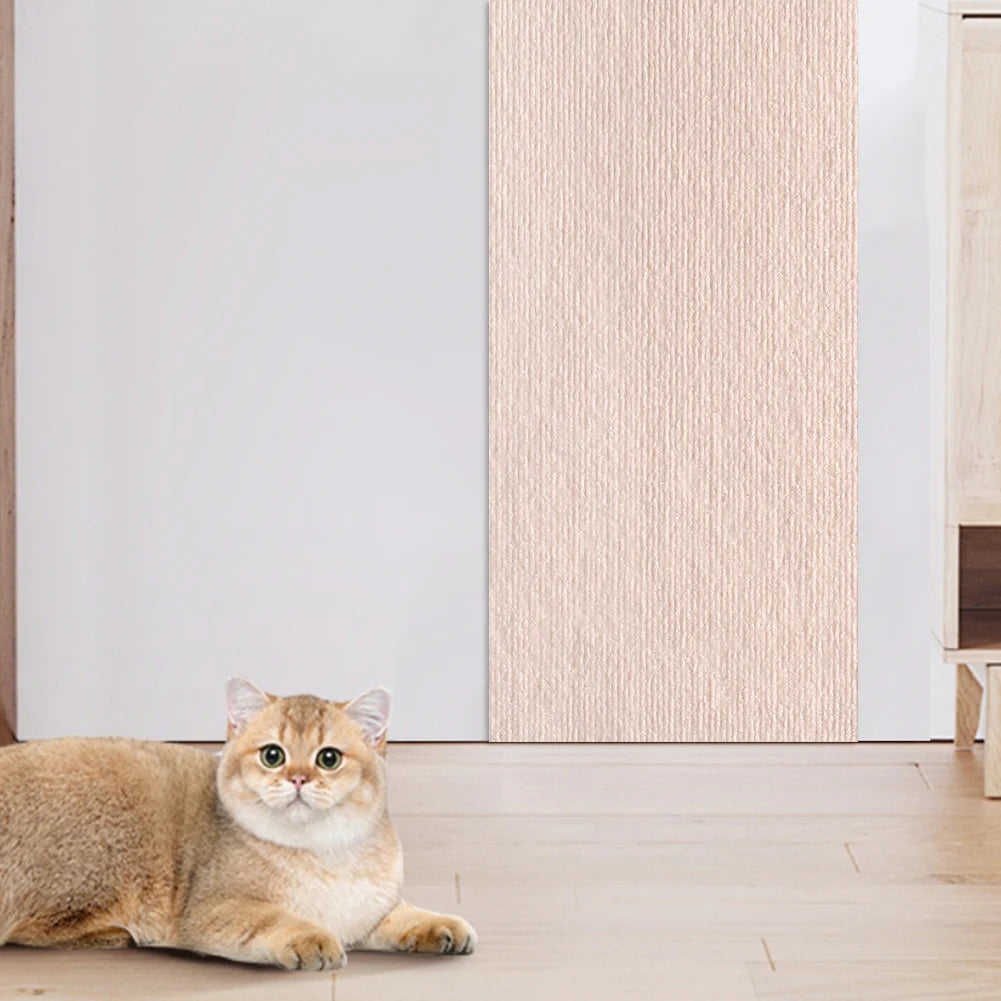 Cat Scratching Mat Self-Adhesive - Trimmable Carpet for Sofa/Furniture