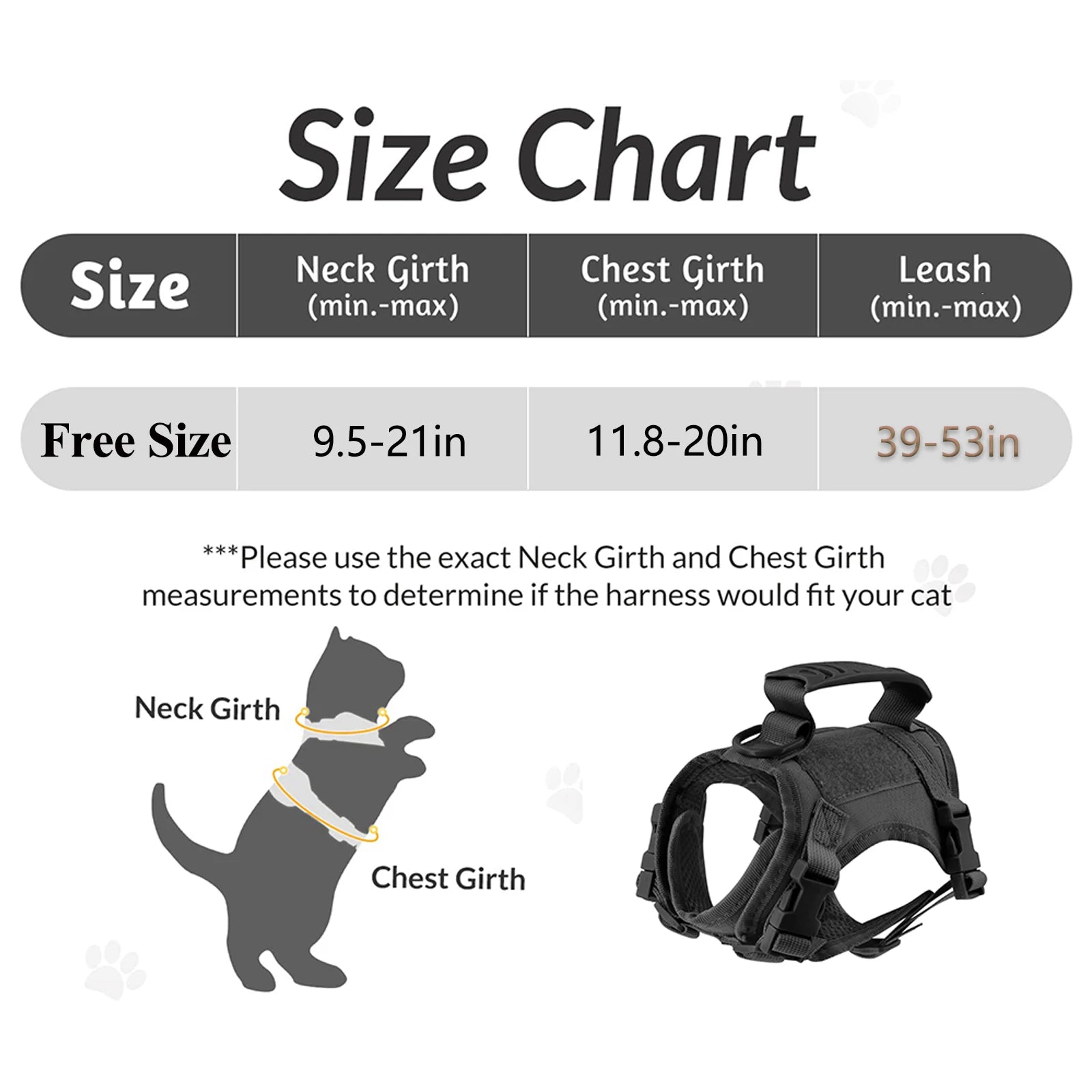 Tactical Puppy Harness Leash Set - Adjustable Vest for Small Dogs