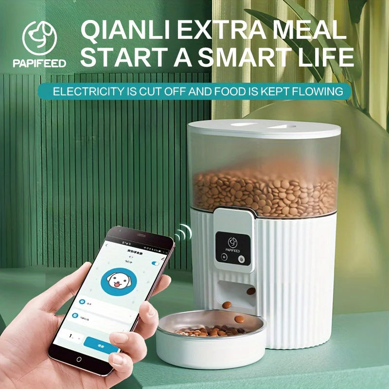 PAPIFEED Cat Automatic Feeder - Dog Food Fixed Feeding Machine