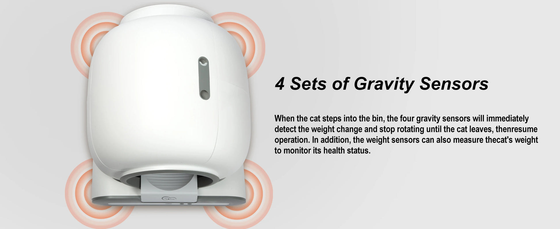 DOEL Automatic Cat Litter Box - Self Cleaning with App Control