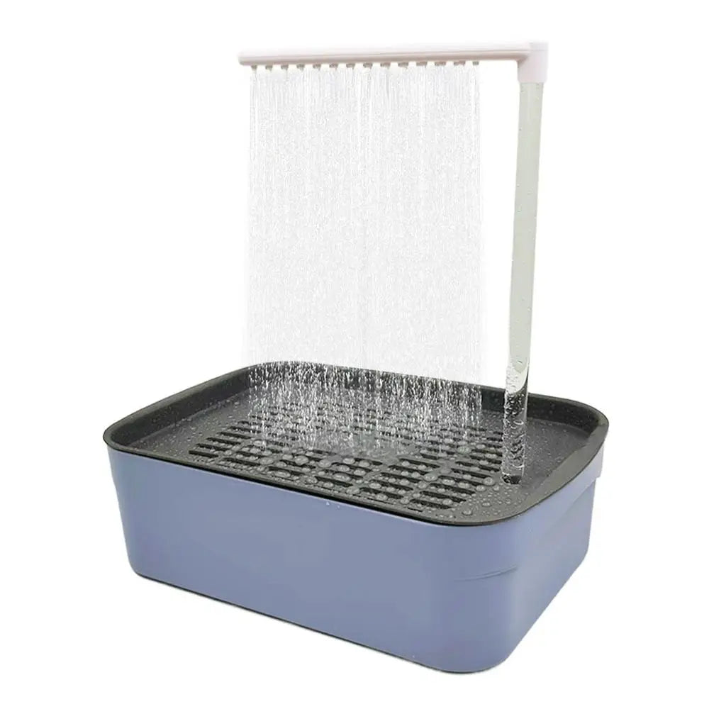 Parrot Automatic Bathtub with Shower - Easy to Clean for Birds