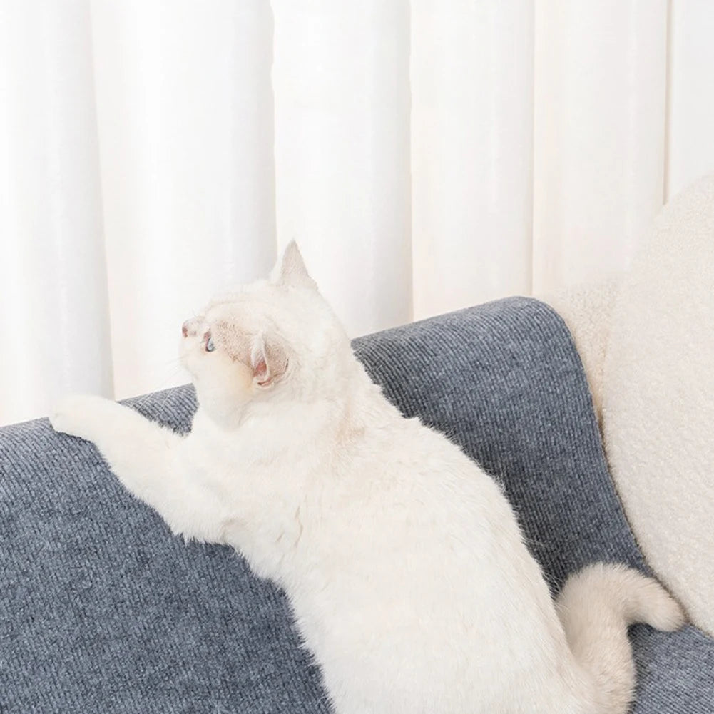 Cat Scratching Mat Self-Adhesive - Trimmable Carpet for Sofa/Furniture