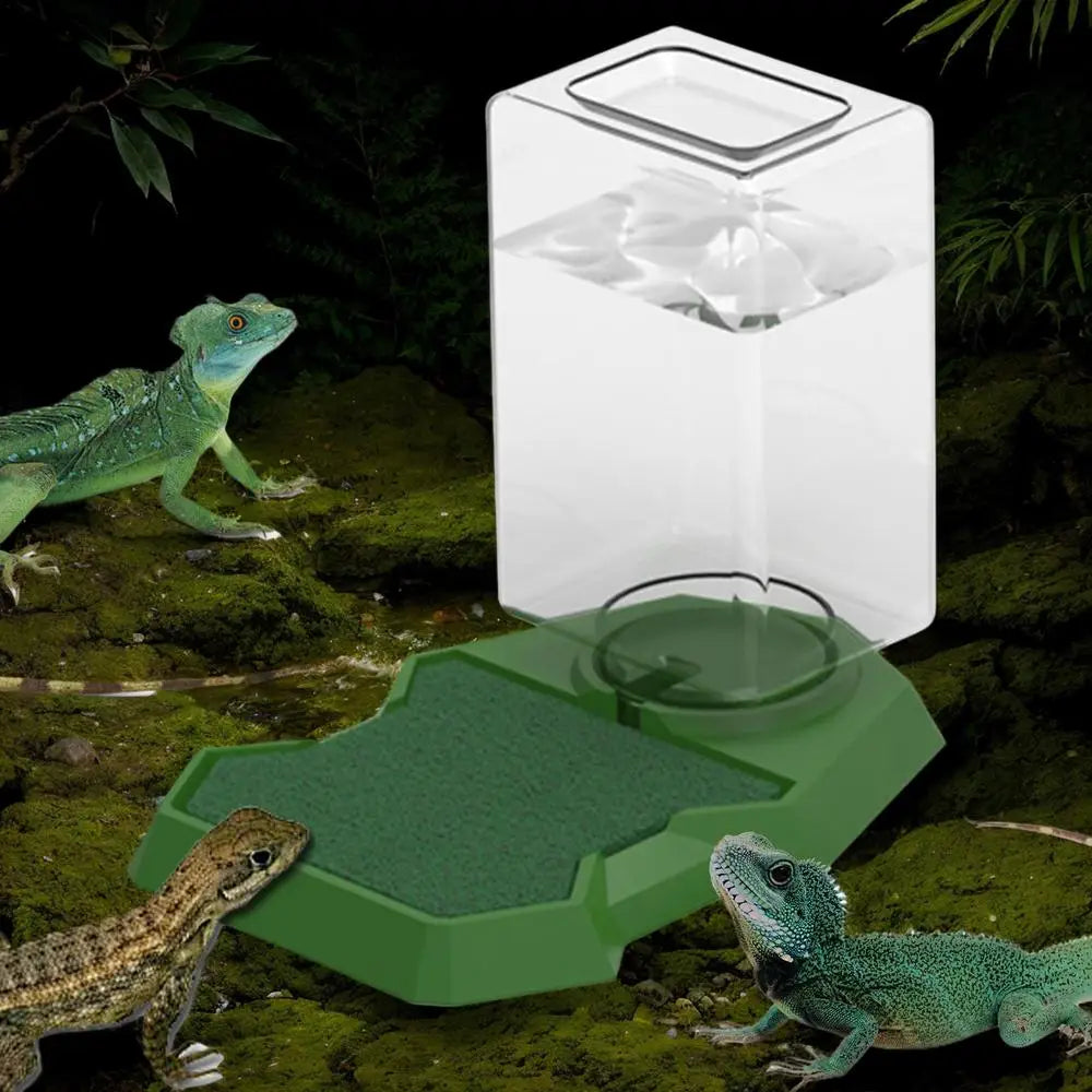 Reptile Water Bottle Automatic - Turtle Water Dispenser