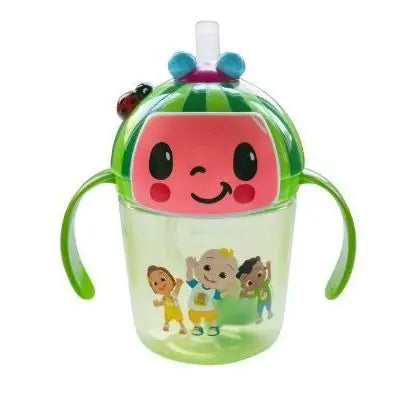 CoComelon 7 oz Weighted Straw Cup for Toddlers - Spill Proof