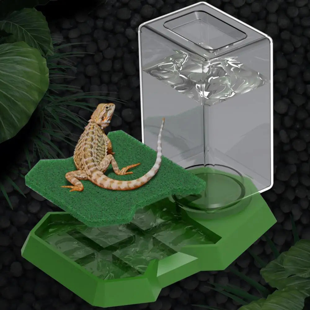 Reptile Water Bottle Automatic - Turtle Water Dispenser