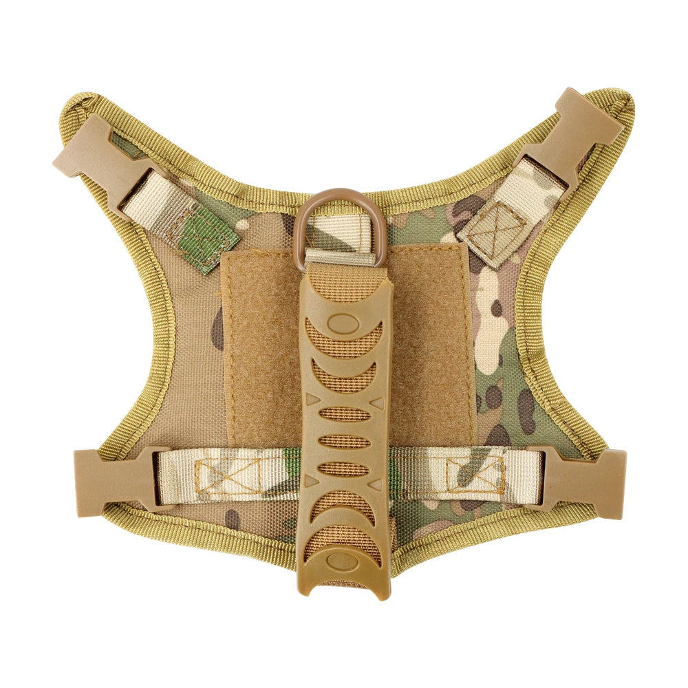 Tactical Cat Harness Adjustable Puppy Vest - Military Small Dogs Harness