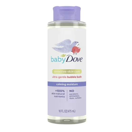 Baby Dove Bubble Bath Calming Moisture - For Newborns with Sensitive Skin