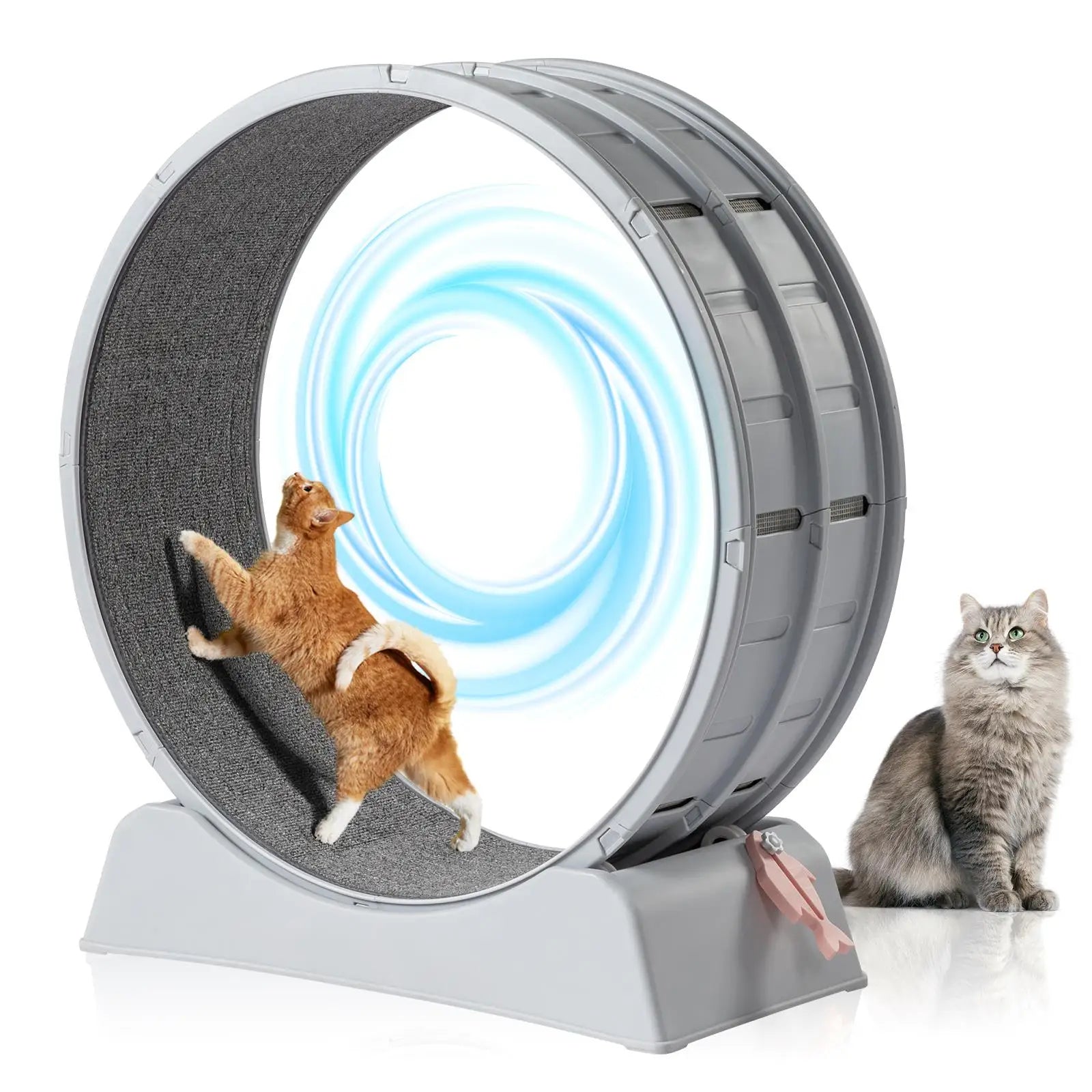 Indoor Cat Exercise Wheel - 31-Inch Treadmill for Cats